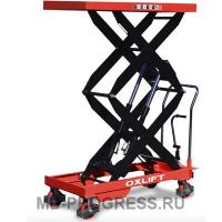 Передвижной гидравлический подъемный стол OXLIFT FD-100 (1000 кг 1700 мм 1200/610/80 мм)