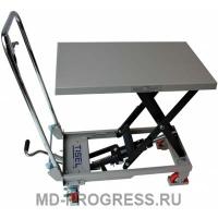 Передвижной гидравлический подъемный стол TISEL HT 15 (150 кг; 700x450 мм; 0,72 м)